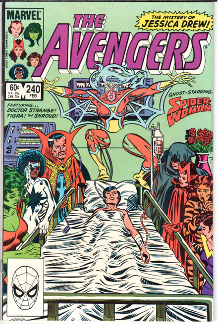 The Avengers (1963 Series) #240 VF+ 8.5 The Avengers (1963 Series) #240 VF+ 8.5