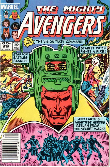 The Avengers (1963 Series) #243 Newsstand FN/VF 7.0