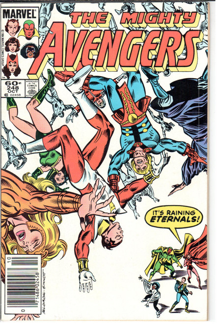 The Avengers (1963 Series) #248 Newsstand VF 8.0 The Avengers (1963 Series) #248 Newsstand VF 8.0