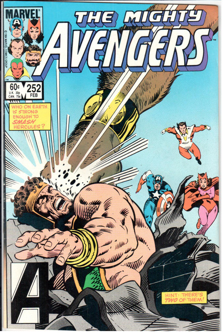 The Avengers (1963 Series) #252 VF 8.0 The Avengers (1963 Series) #252 VF 8.0