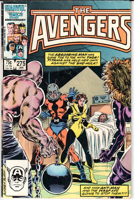 The Avengers (1963 Series) #275 VG 4.0 The Avengers (1963 Series) #275 VG 4.0