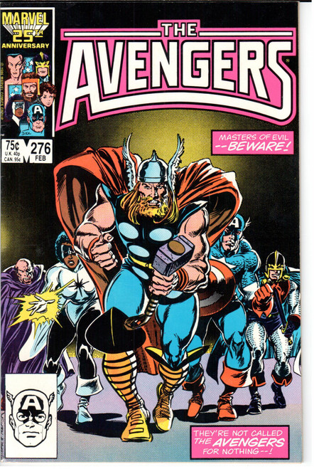 The Avengers (1963 Series) #276 NM- 9.2