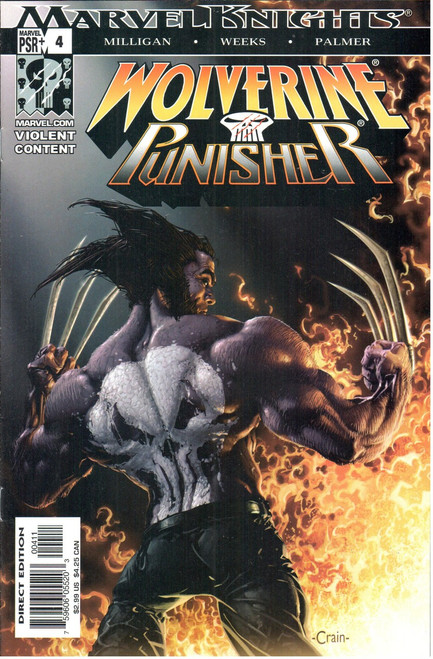Wolverine Punisher #4 VF 8.0 Wolverine Punisher #4 VF 8.0