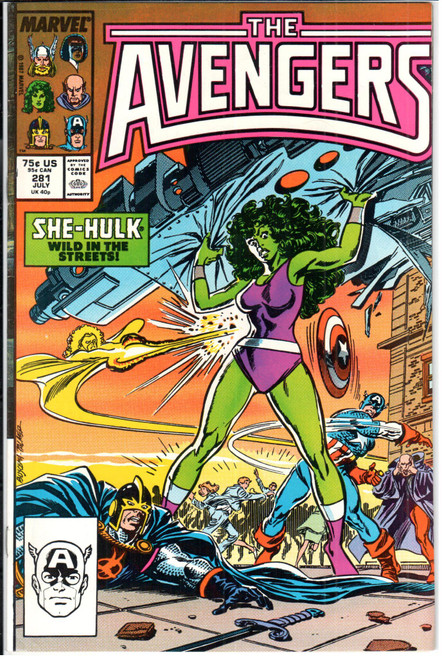 The Avengers (1963 Series) #281 VF/NM 9.0 The Avengers (1963 Series) #281 VF/NM 9.0