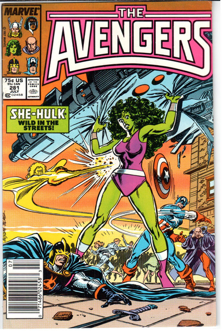 The Avengers (1963 Series) #281 Newsstand VF+ 8.5 The Avengers (1963 Series) #281 Newsstand VF+ 8.5