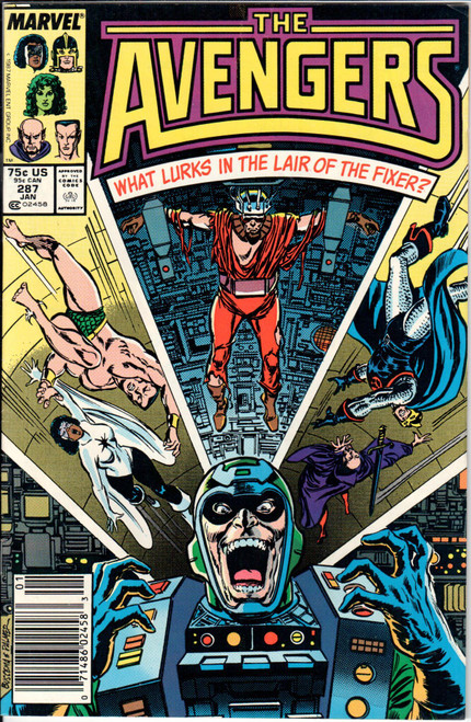 The Avengers (1963 Series) #287 VF/NM 9.0 The Avengers (1963 Series) #287 VF/NM 9.0