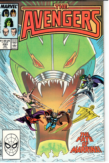 The Avengers (1963 Series) #293 NM- 9.2