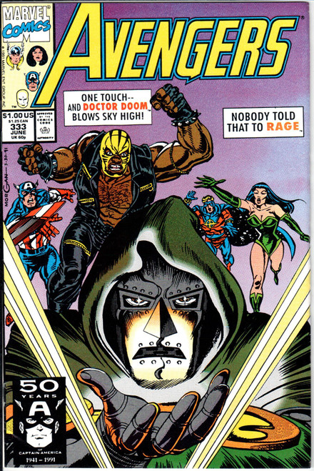 The Avengers (1963 Series) #333 NM- 9.2