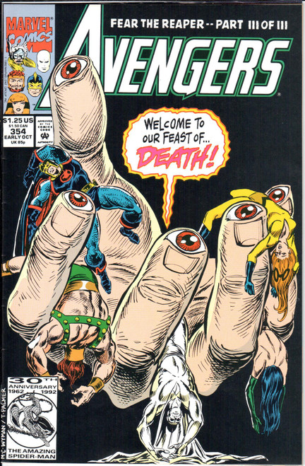 The Avengers (1963 Series) #354 NM- 9.2