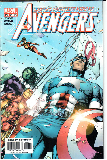 Avengers (1998 Series) #61 #476 NM- 9.2