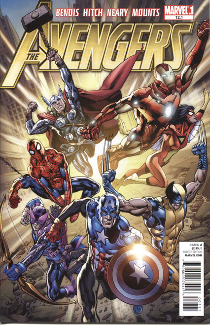 The Avengers (2010 Series) #12.1 NM- 9.2 The Avengers (2010 Series) #12.1 NM- 9.2