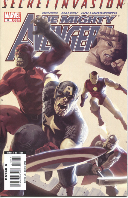 The Mighty Avengers (2007 Series) #12 NM- 9.2