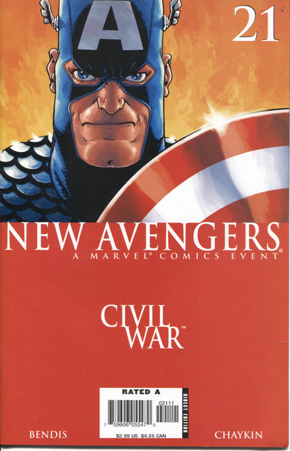 The New Avengers (2005 Series) #21 NM- 9.2