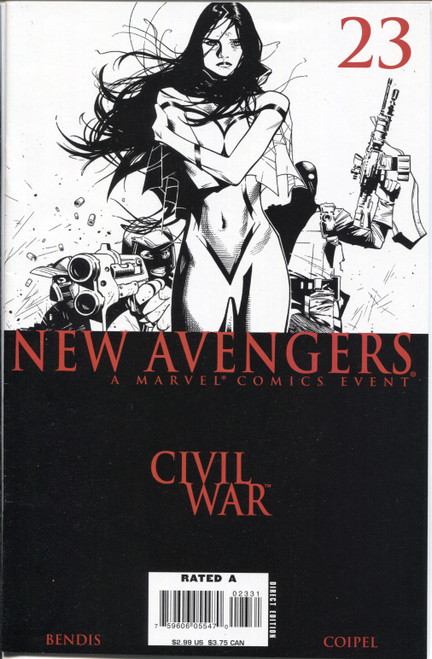 The New Avengers (2005 Series) #23 Variant NM- 9.2 The New Avengers (2005 Series) #23 Variant NM- 9.2