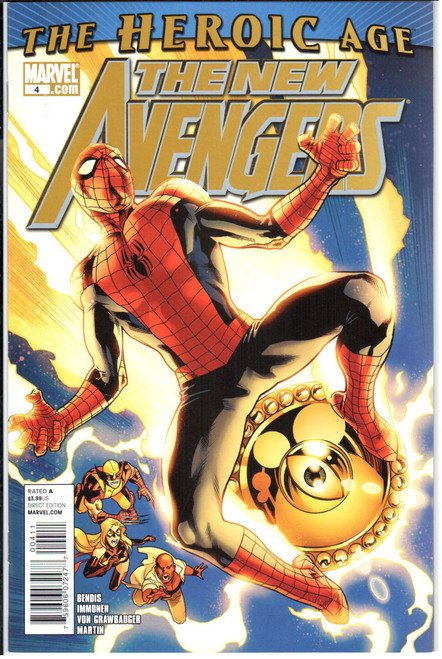 The New Avengers (2010 Series) #4 NM- 9.2 The New Avengers (2010 Series) #4 NM- 9.2