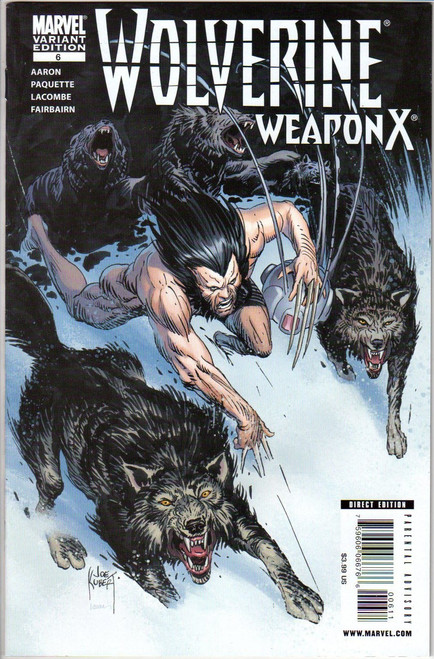 Wolverine Weapon X (2009 Series) #6B Wolverine Weapon X (2009 Series) #6B