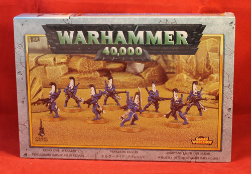 Warhammer 40K-Eldar-Dire Avengers - X8 Plastic/Metal Sealed - Lot 101