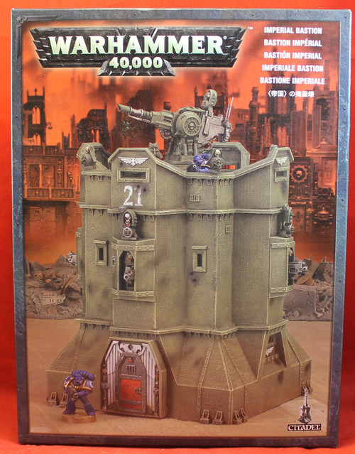Warhammer 40K-Warhammer 40K-Imperial Bastion - Plastic X1 - Lot-101 Warhammer 40K-Warhammer 40K-Imperial Bastion - Plastic X1 - Lot-101
