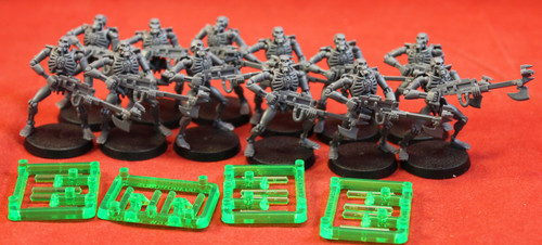 Warhammer 40K-Necron-Warriors - X10 Plastic -101 Warhammer 40K-Necron-Warriors - X10 Plastic -101