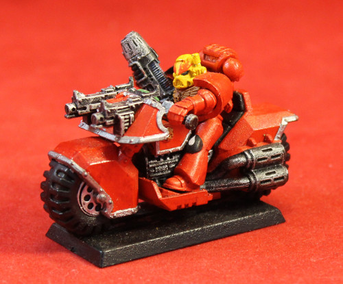 Warhammer 40K-Space Marines-Bike - Metal/Plastic X1 - Lot-102