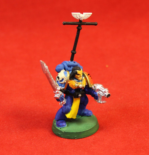 Warhammer 40K-Space Marines-Captain - Metal X1 - Lot 101