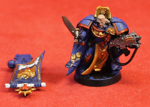 Warhammer 40K-Space Marines-Captain - Metal X1 - Lot 102 Warhammer 40K-Space Marines-Captain - Metal X1 - Lot 102