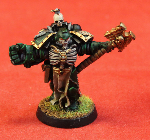 Warhammer 40K-Space Marines-Chaplain - Metal X1 - Lot 103 Warhammer 40K-Space Marines-Chaplain - Metal X1 - Lot 103