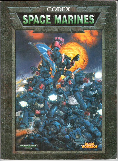 Warhammer 40K-Space Marines-Codex - 1998 - Used