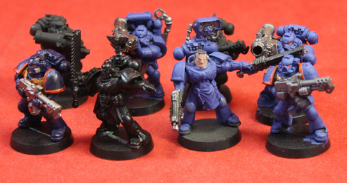 Warhammer 40K-Space Marines-Devastator Squad - Plastic X8 -101 Warhammer 40K-Space Marines-Devastator Squad - Plastic X8 -101