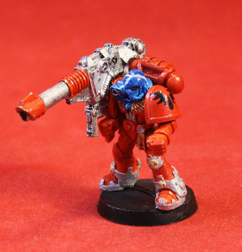 Warhammer 40K-Space Marines-Lascannon Plastic/Metal X1 103