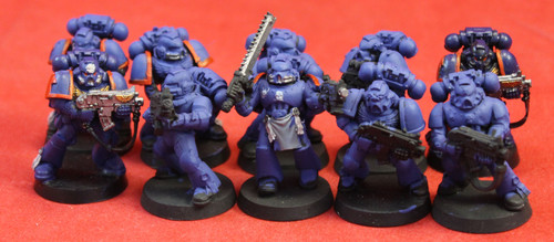 Warhammer 40K-Space Marines-Tactical Squad Plastic X10 - Lot 120 Warhammer 40K-Space Marines-Tactical Squad Plastic X10 - Lot 120