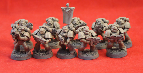 Warhammer 40K-Space Marines-Tactical Squad Plastic X10 -106