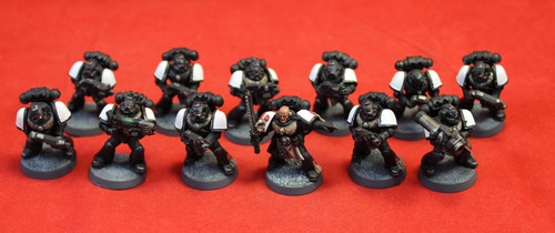 Warhammer 40K-Space Marines-Templars Tactical Squad Plastic X12 - 102