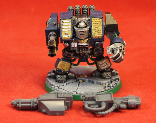 Warhammer 40K-Space Marines-Venerable Dreadnought Plastic X1 -Lot 103 Warhammer 40K-Space Marines-Venerable Dreadnought Plastic X1 -Lot 103