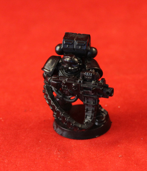 Warhammer 40K-Space Marines-With Heavy Bolter X1
