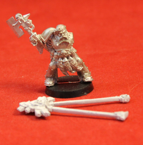 Warhammer 40K-Space Wolves-Space Marine Metal X1 - Lot 107