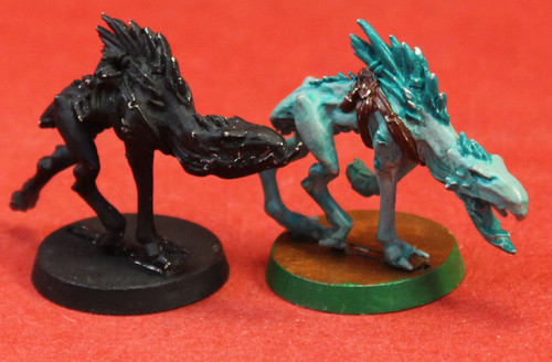 Warhammer 40K-Tau Empire-Kroot Hounds - X2 Metal - Lot 101 Warhammer 40K-Tau Empire-Kroot Hounds - X2 Metal - Lot 101