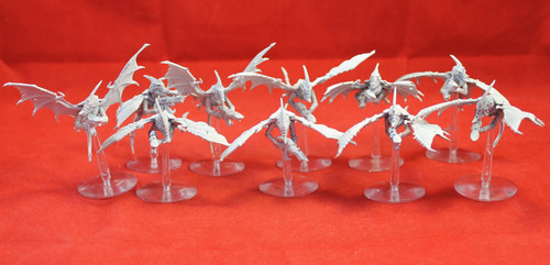 Warhammer 40K-Tyranid-Gargoyle Brood X10 - Plastic - Lot 111