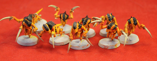 Warhammer 40K-Tyranid-Hormagaunt X9 - Plastic - Lot 116