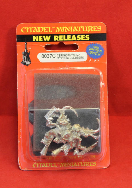 Warhammer 40K-Tyranid-Termagants with Stranglewebbers 8037C - Metal