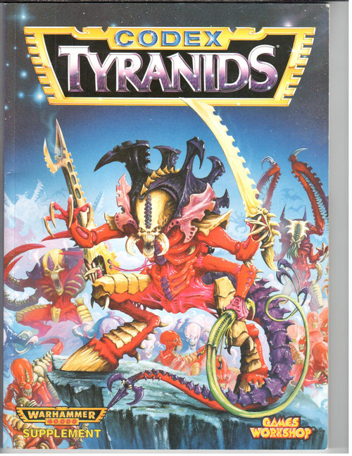Warhammer 40K-Tyranid-Tyranids Codex - Used - 1995 Warhammer 40K-Tyranid-Tyranids Codex - Used - 1995
