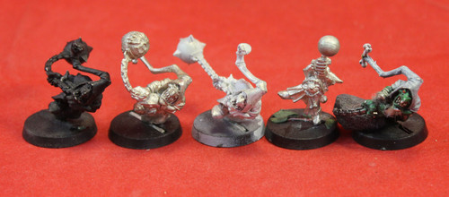 Warhammer Fantasy-Orcs & Goblins-Goblin Fantics - Metal X5 - Lot 101 Warhammer Fantasy-Orcs & Goblins-Goblin Fantics - Metal X5 - Lot 101
