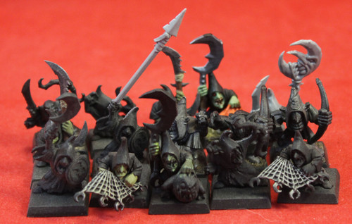 Warhammer Fantasy-Orcs & Goblins-Night Goblins - Plastic X15 - Lot 101 Warhammer Fantasy-Orcs & Goblins-Night Goblins - Plastic X15 - Lot 101