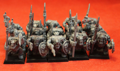 Warhammer Fantasy-Orcs & Goblins-Orc Boys Orruks - Plastic X15 - Lot 101 Warhammer Fantasy-Orcs & Goblins-Orc Boys Orruks - Plastic X15 - Lot 101