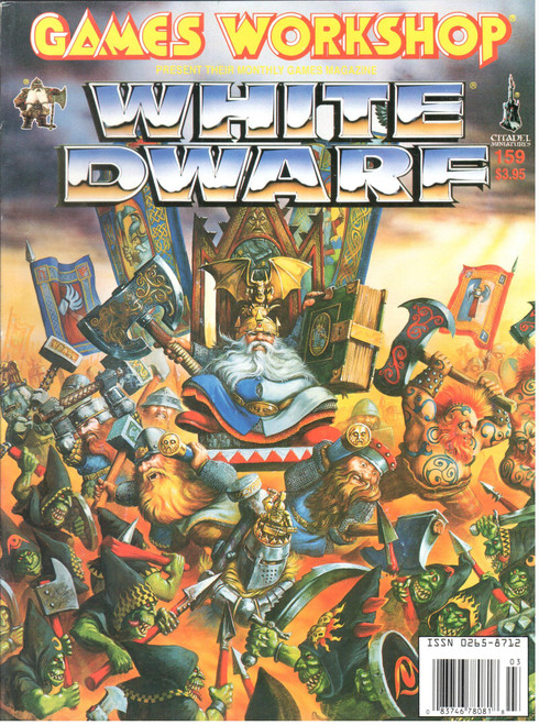 White Dwarf #159 VF+ 8.5