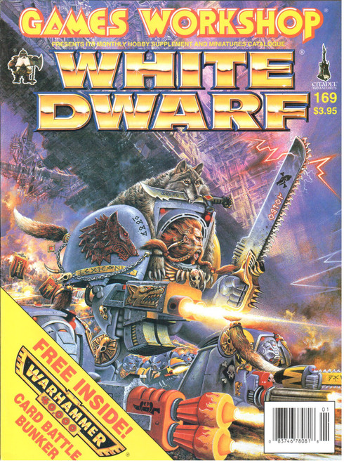 White Dwarf #169 NM- 9.2