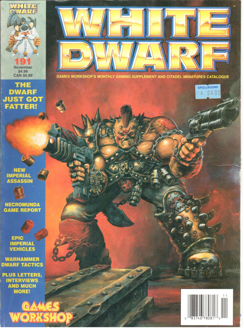 White Dwarf #191 FN- 5.5