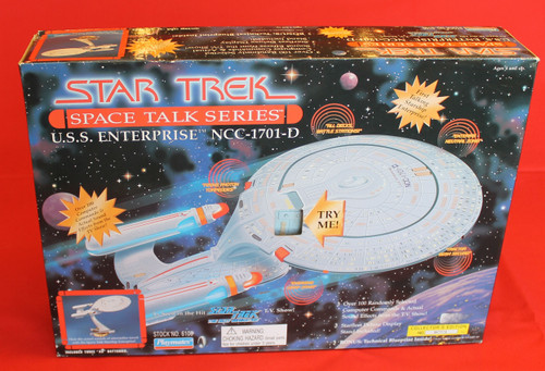 Star Trek-Space Talk Series - Enterprise NCC-1701-D  #067579