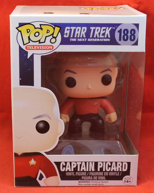 Star Trek-TNG Pop! Vinyl Figure - 188 Captain Picard