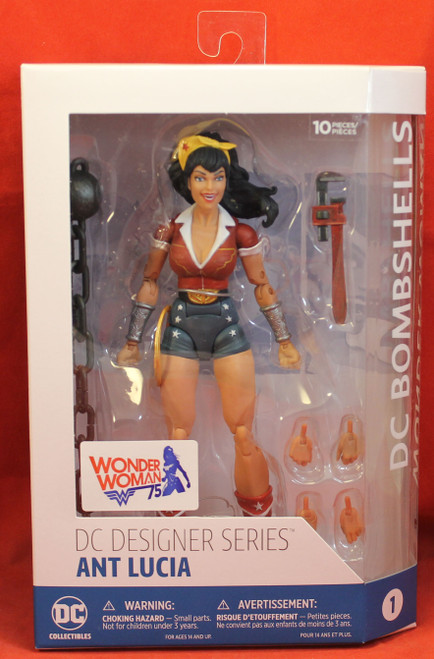 Wonder Woman-DC Bombshells Action Figure Ant Lucia - 1